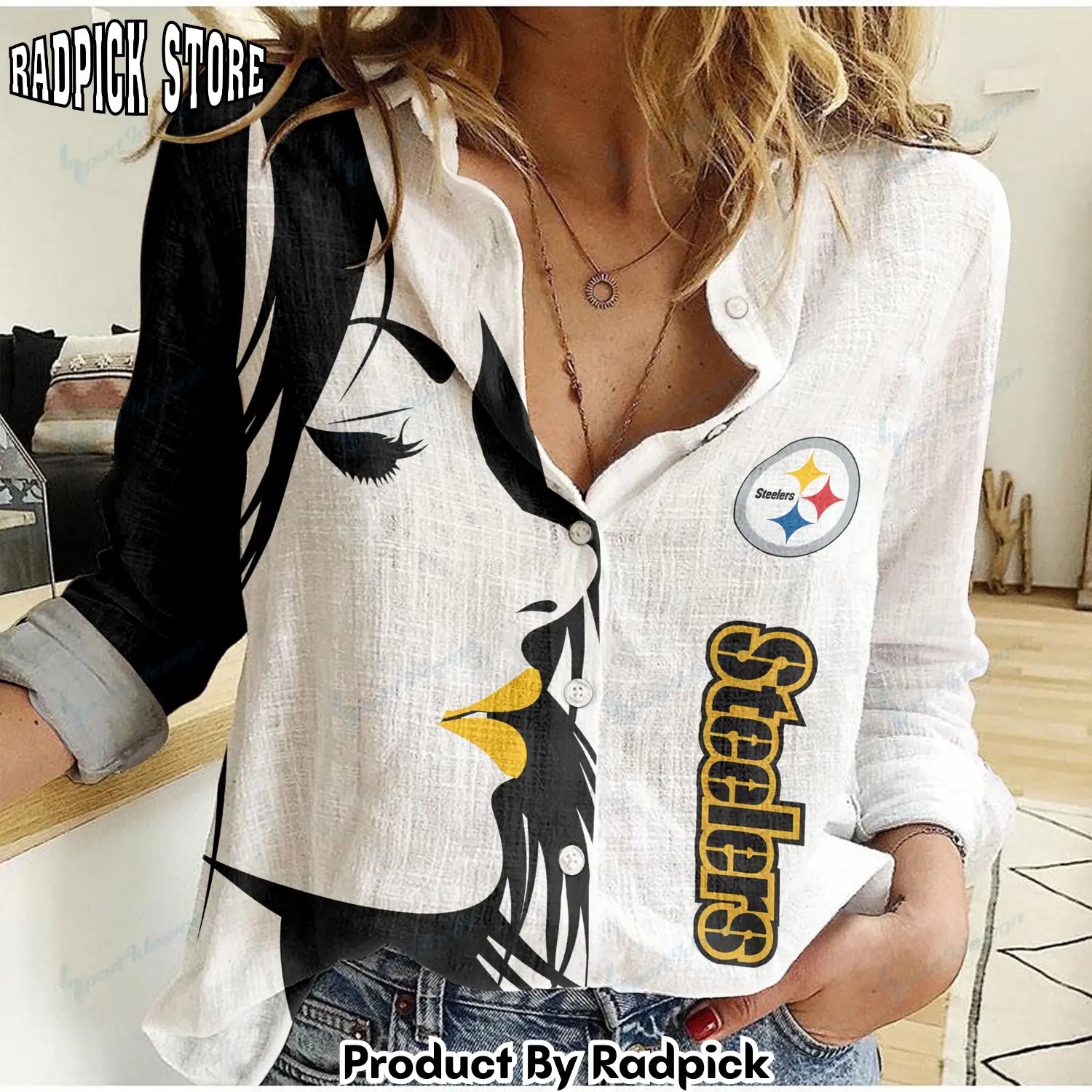 Radpick pittsburgh steelers woman shirt rp662428